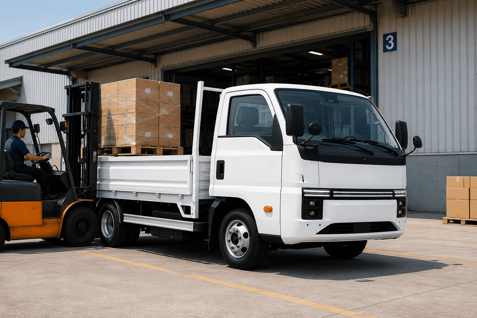 BYD T35 Electric Truck view 3
